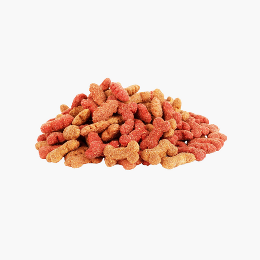 Dog food with chicken